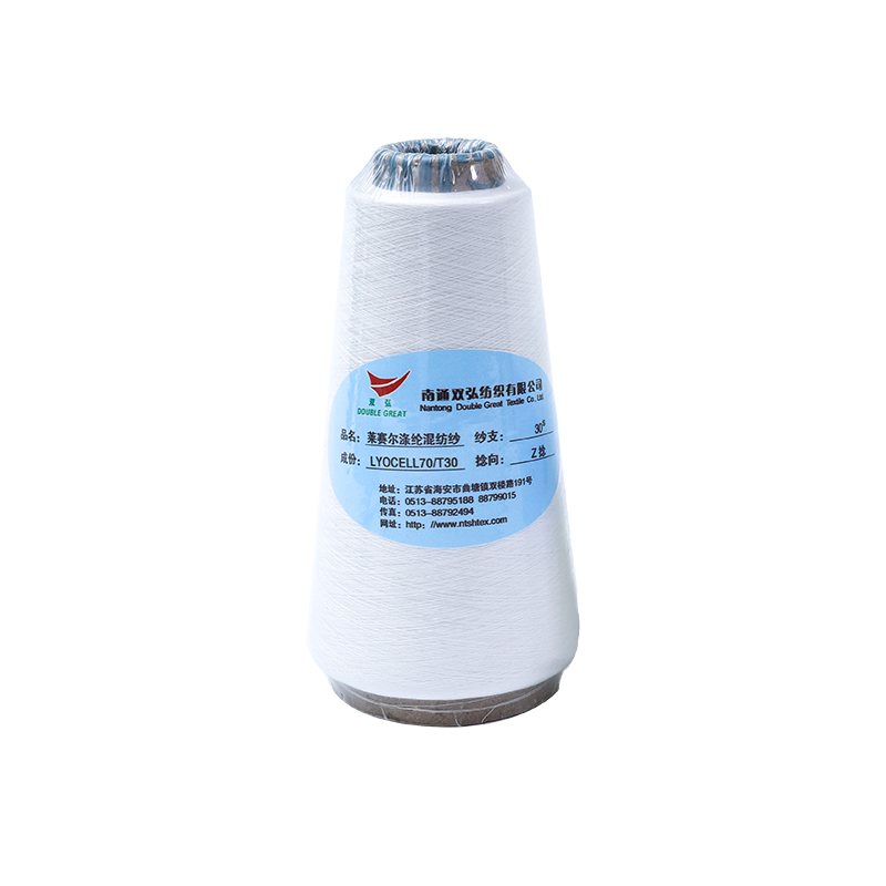 Combed Cotton/Lyocell Core หมุนเส้นด้าย-เท็กซ์